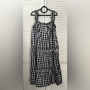 Old Navy Women’s Black and White Gingham Dress, Size: 3X, NWOT